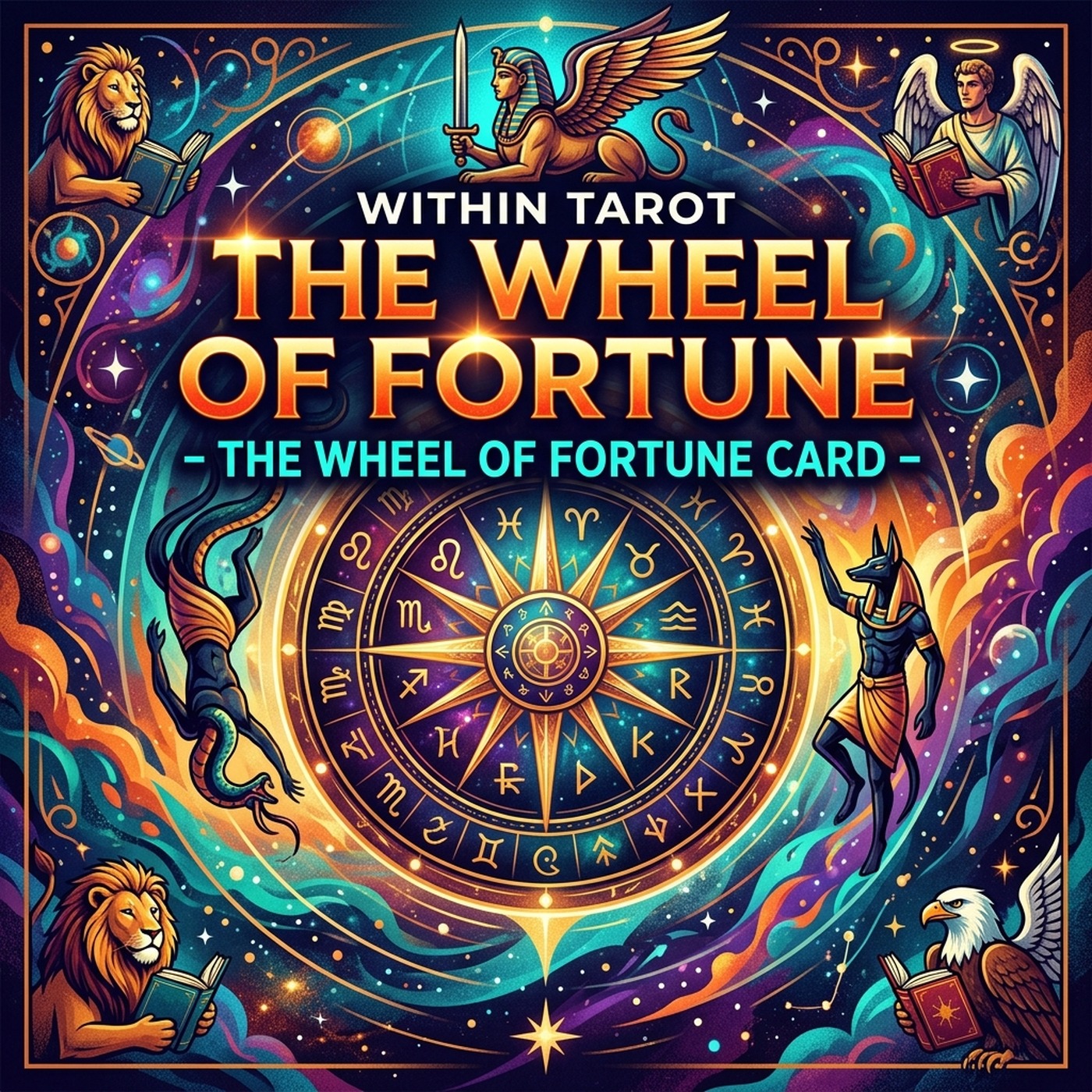 Within Tarot - The Wheel of Fortune Card cover art