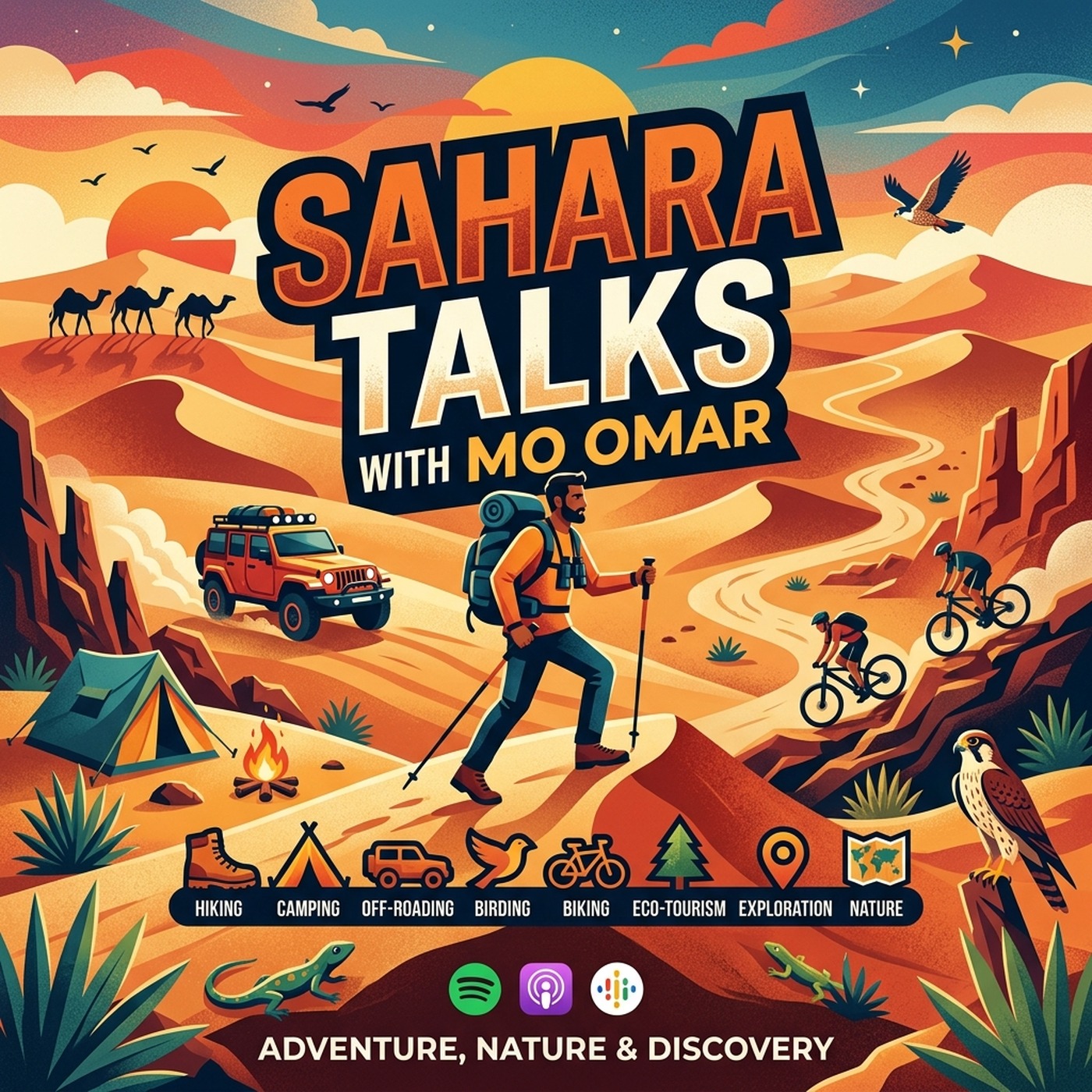Sahara Talks cover art