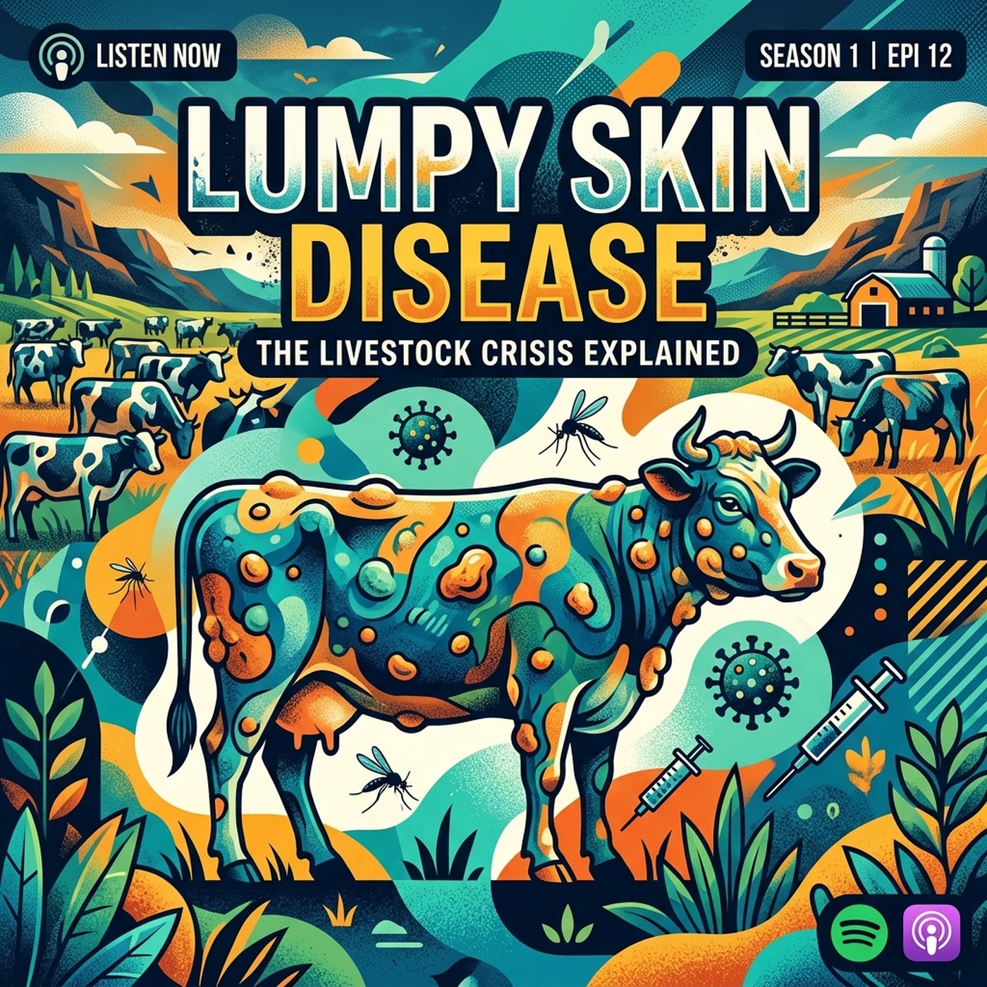 Lumpy skin disease cover art