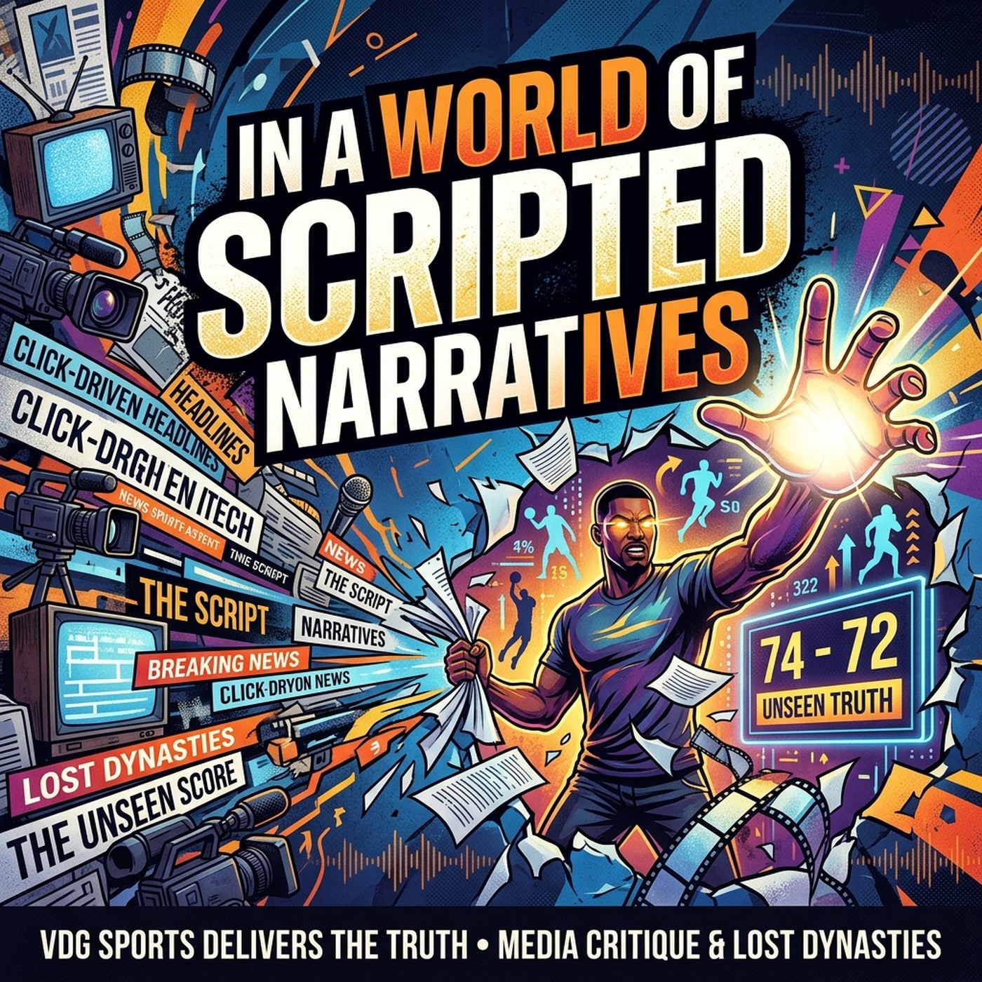 In a World of Scripted Narratives cover art