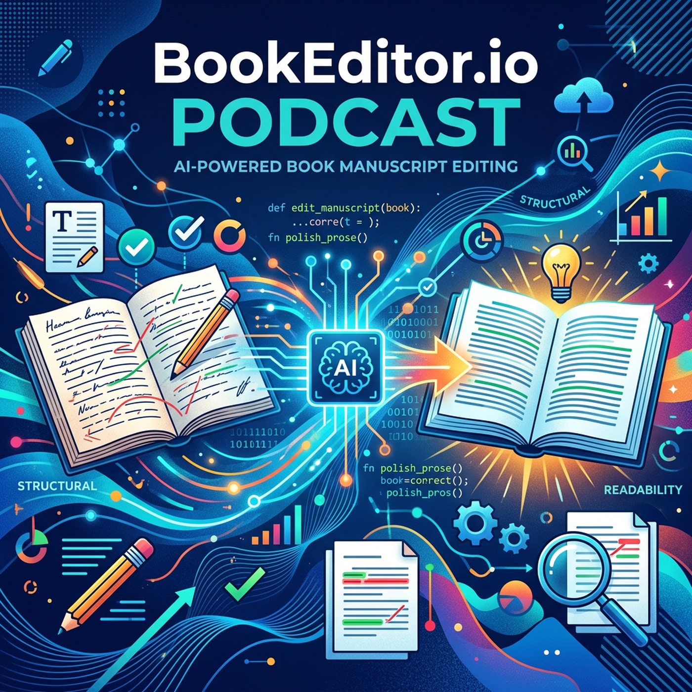 BookEditor.io Podcast cover art