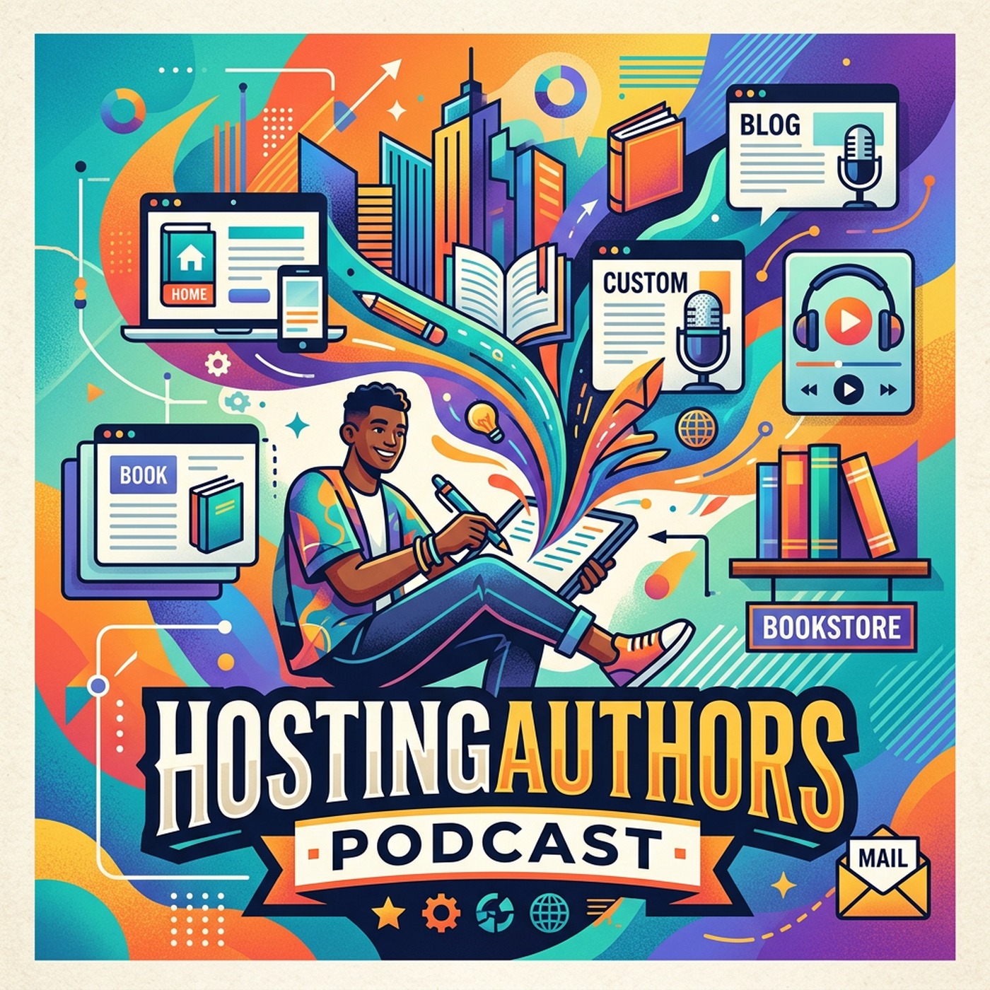 HostingAuthors Podcast cover art