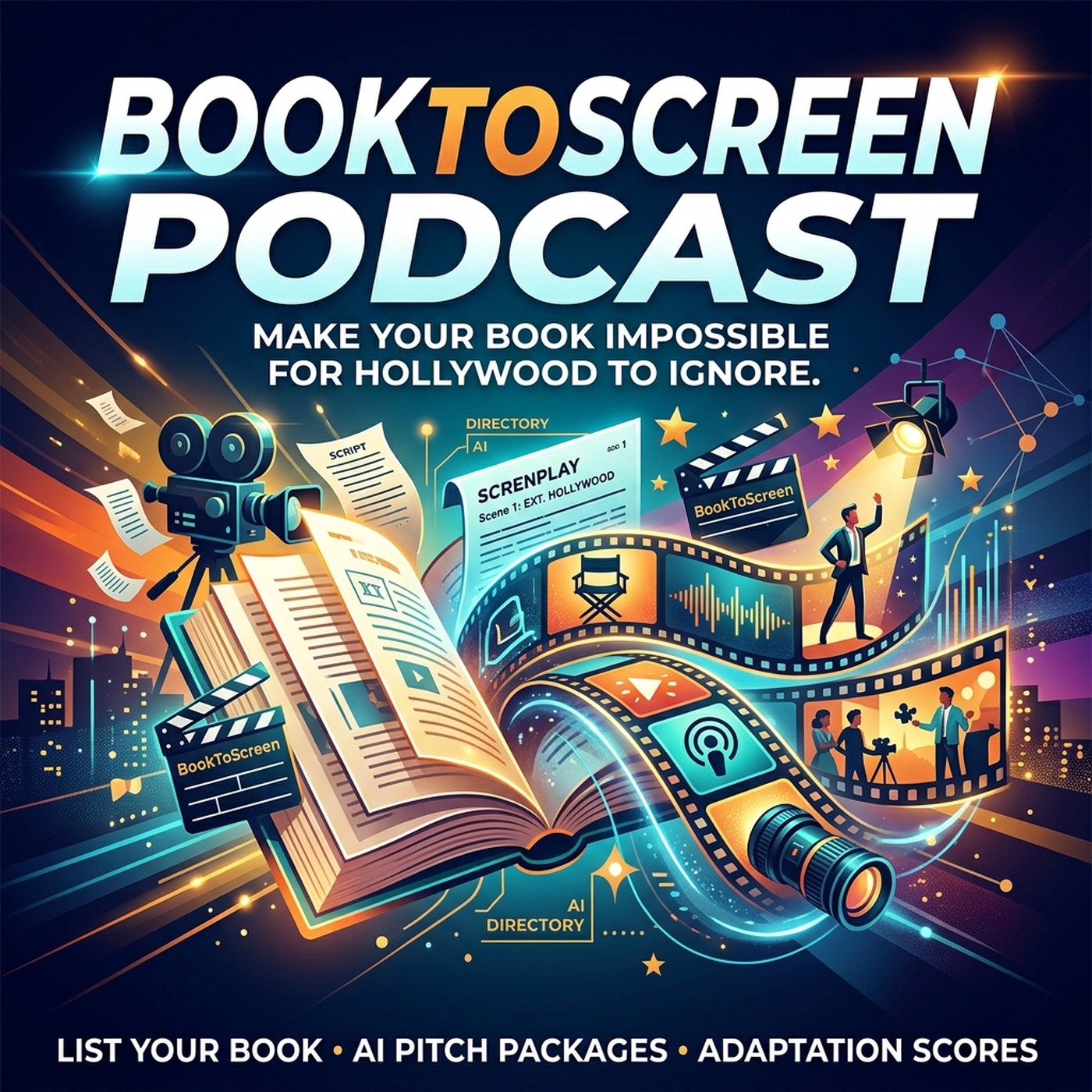 BookToScreen Podcast cover art