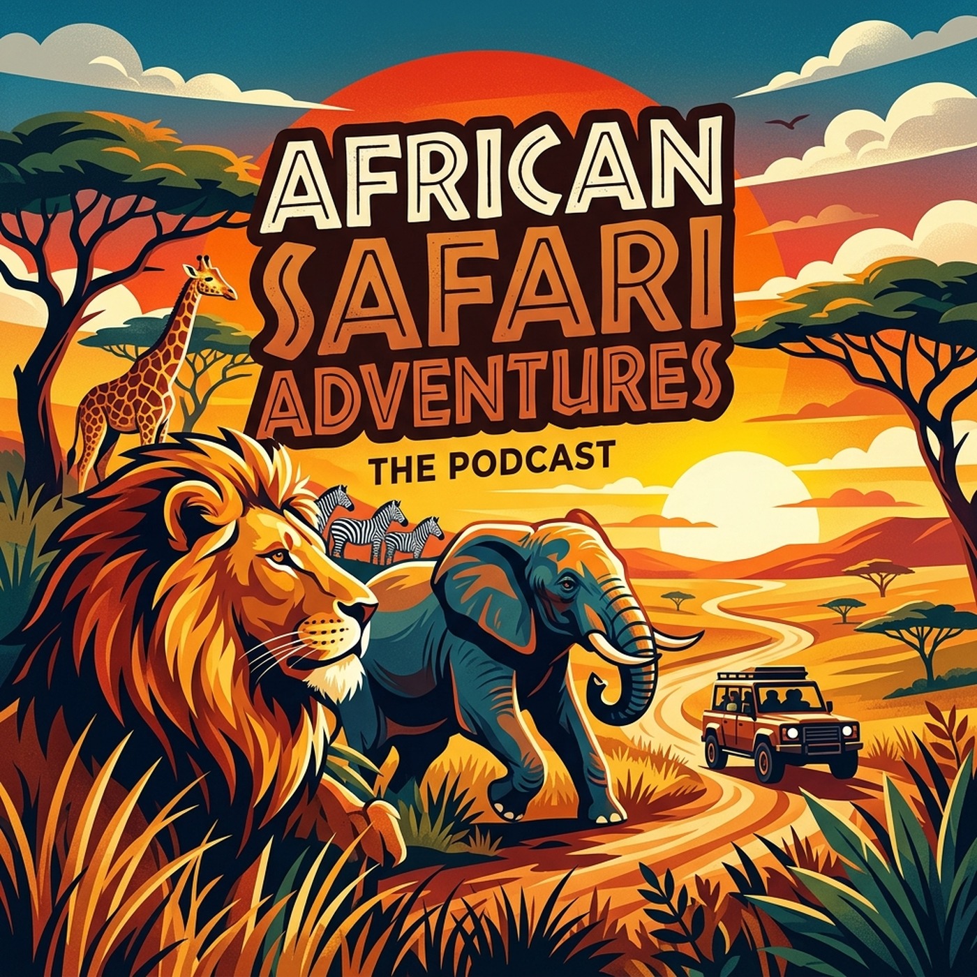 African Safari Adventures cover art