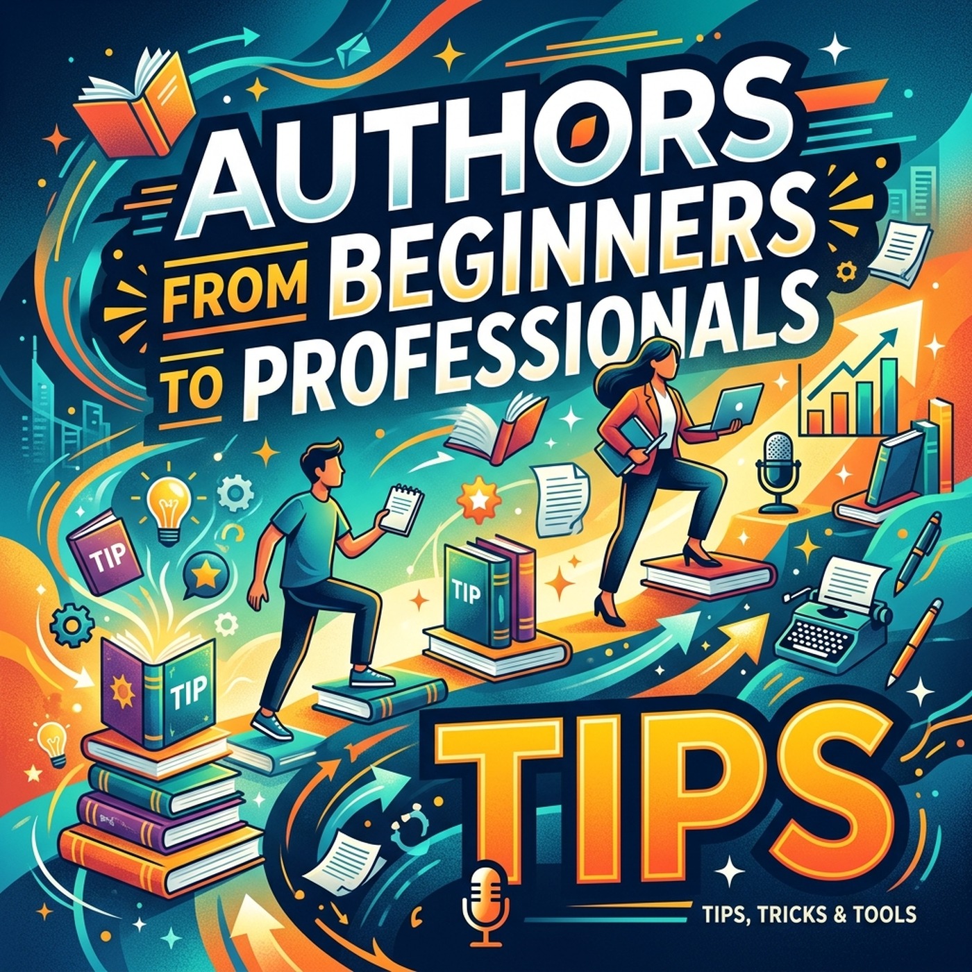 Authors from Beginners to Professionals Tips, cover art