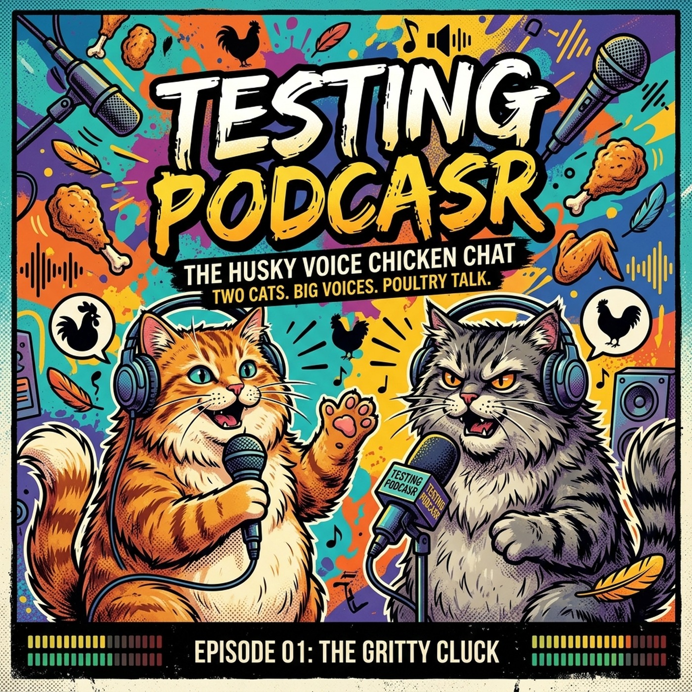 testing podcasr cover art