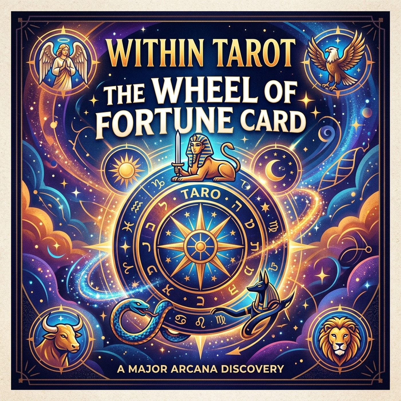 Within Tarot - The Wheel of Fortune Card cover art